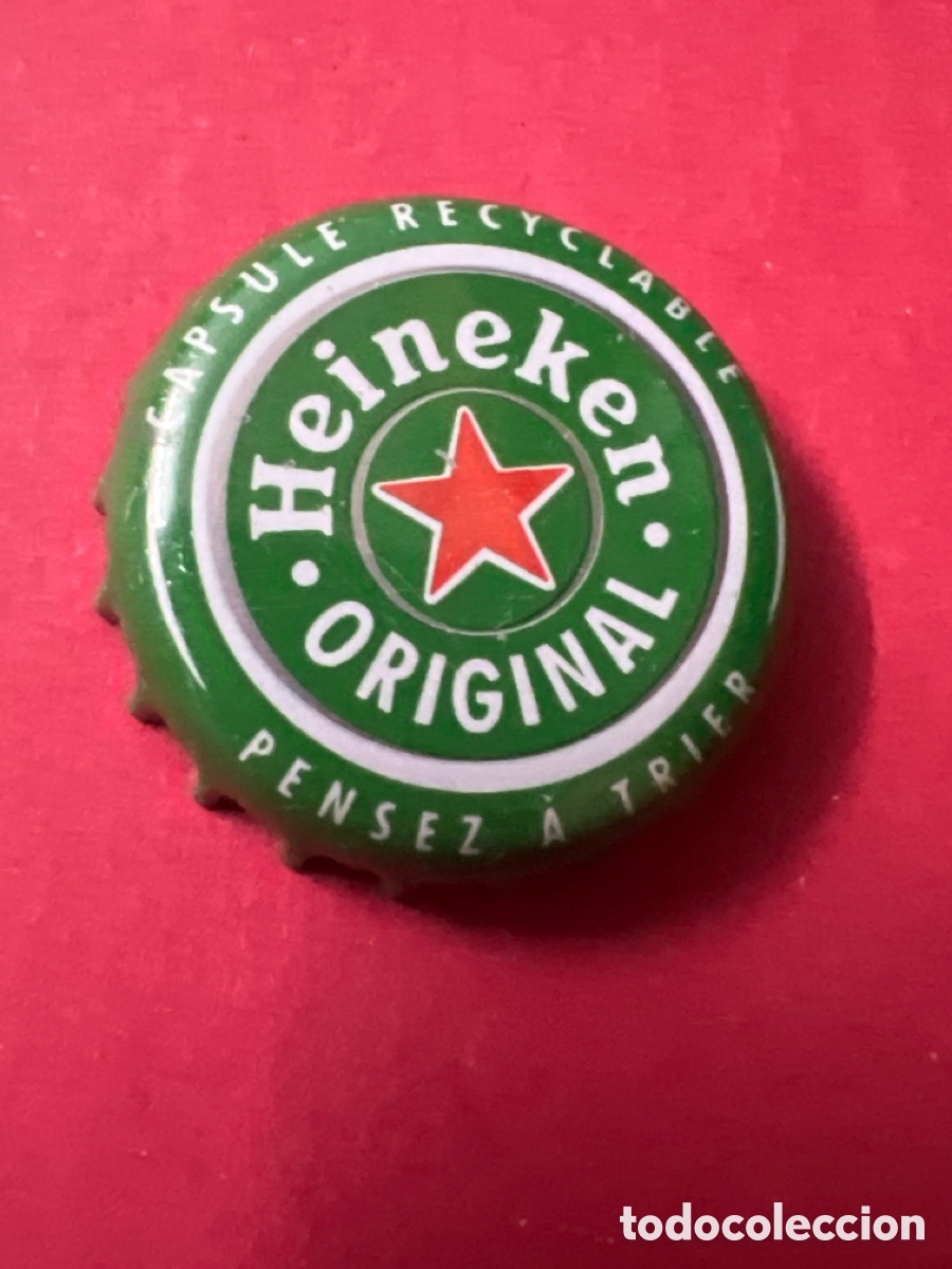 Coleccionismo de cervezas: T4/X35/C6. TAPON CORONA CHAPA BEER BOTTLE CAP KRONKORKEN TAPPI CAPSULE CERVEZA HEINEKEN ORIGINAL