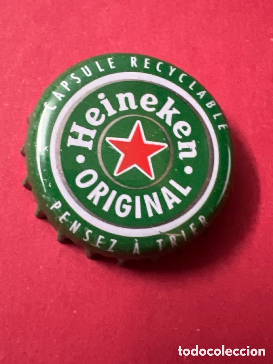 Coleccionismo de cervezas: T4/X35/D2. TAPON CORONA CHAPA BEER BOTTLE CAP KRONKORKEN TAPPI CAPSULE CERVEZA HEINEKEN ORIGINAL