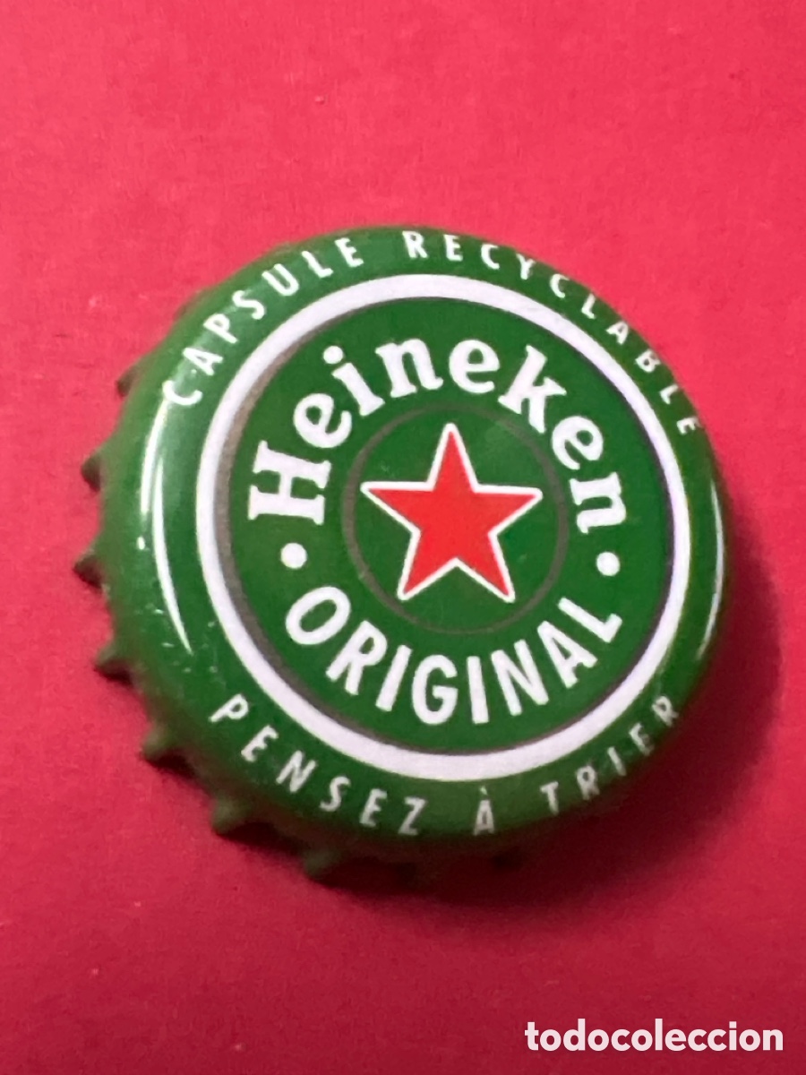 Coleccionismo de cervezas: T4/X35/D6. TAPON CORONA CHAPA BEER BOTTLE CAP KRONKORKEN TAPPI CAPSULE CERVEZA HEINEKEN ORIGINAL
