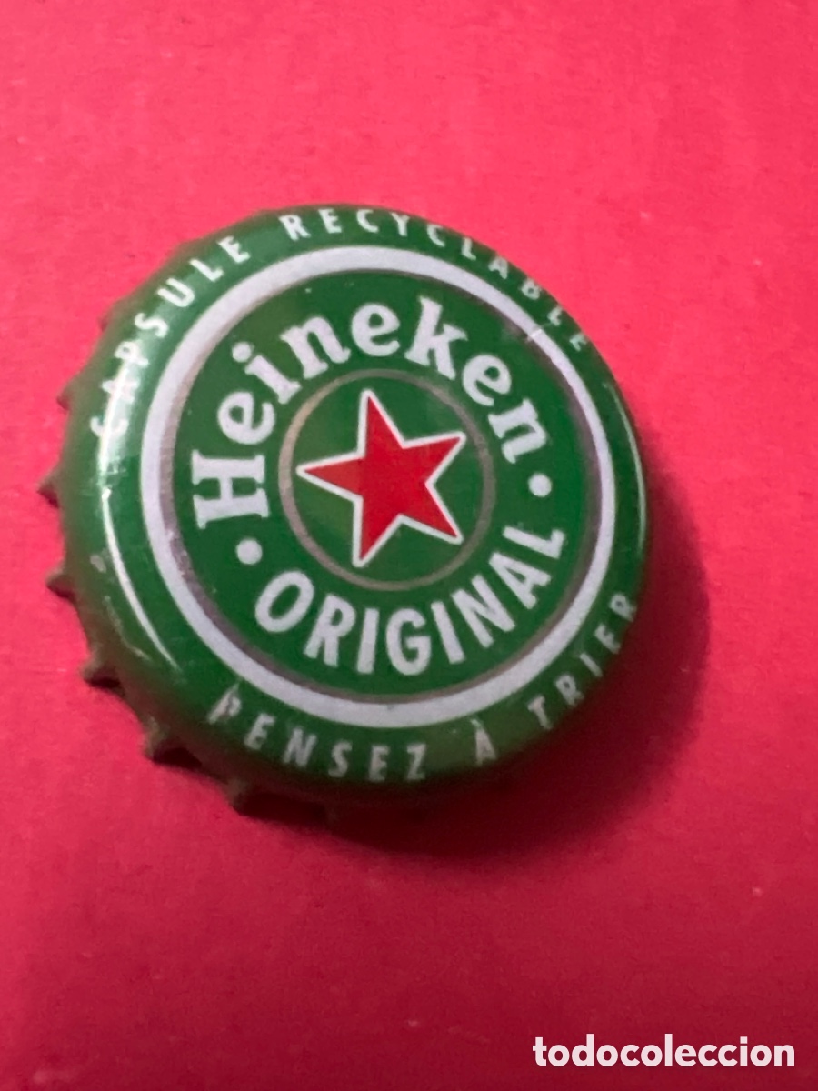 Coleccionismo de cervezas: T4/X35/E1. TAPON CORONA CHAPA BEER BOTTLE CAP KRONKORKEN TAPPI CAPSULE CERVEZA HEINEKEN ORIGINAL