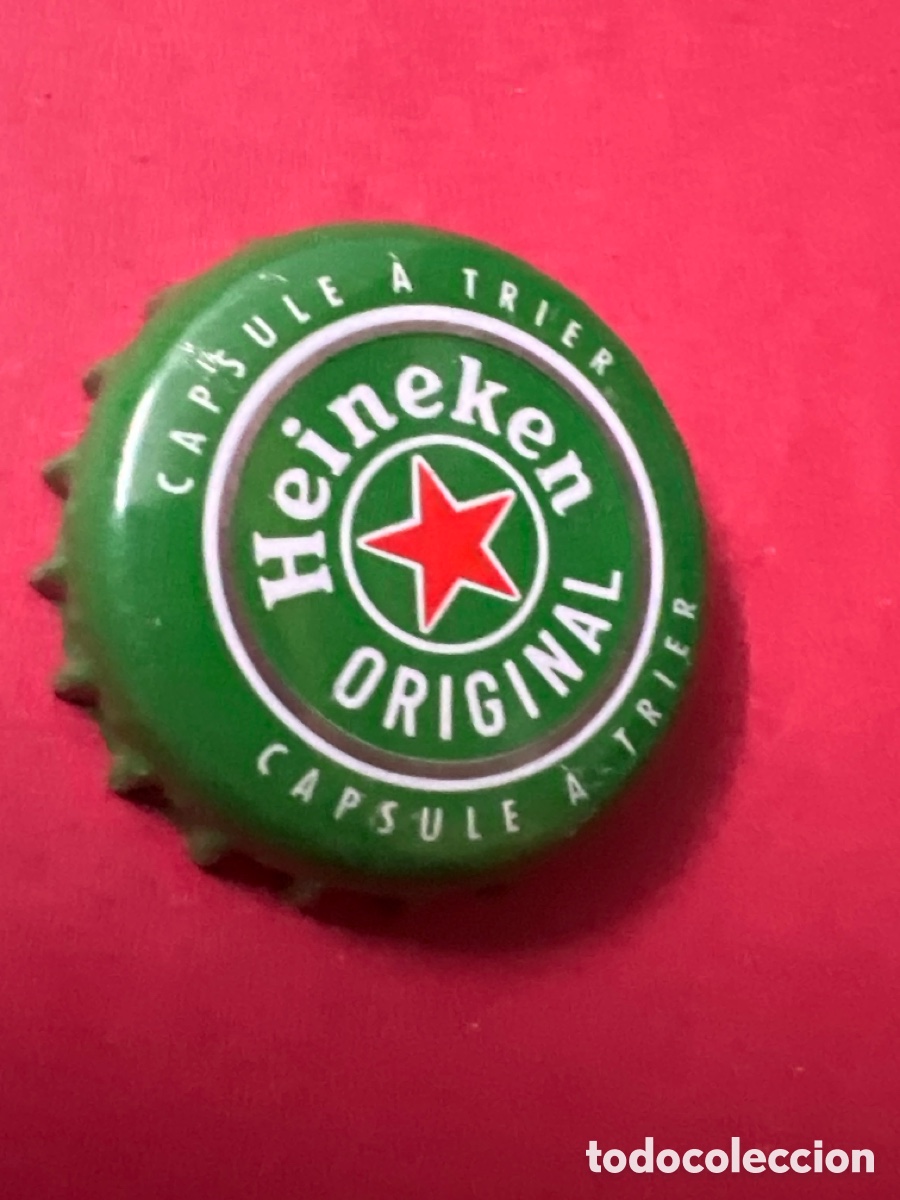 Coleccionismo de cervezas: T4/X35/E2. TAPON CORONA CHAPA BEER BOTTLE CAP KRONKORKEN TAPPI CAPSULE CERVEZA HEINEKEN ORIGINAL