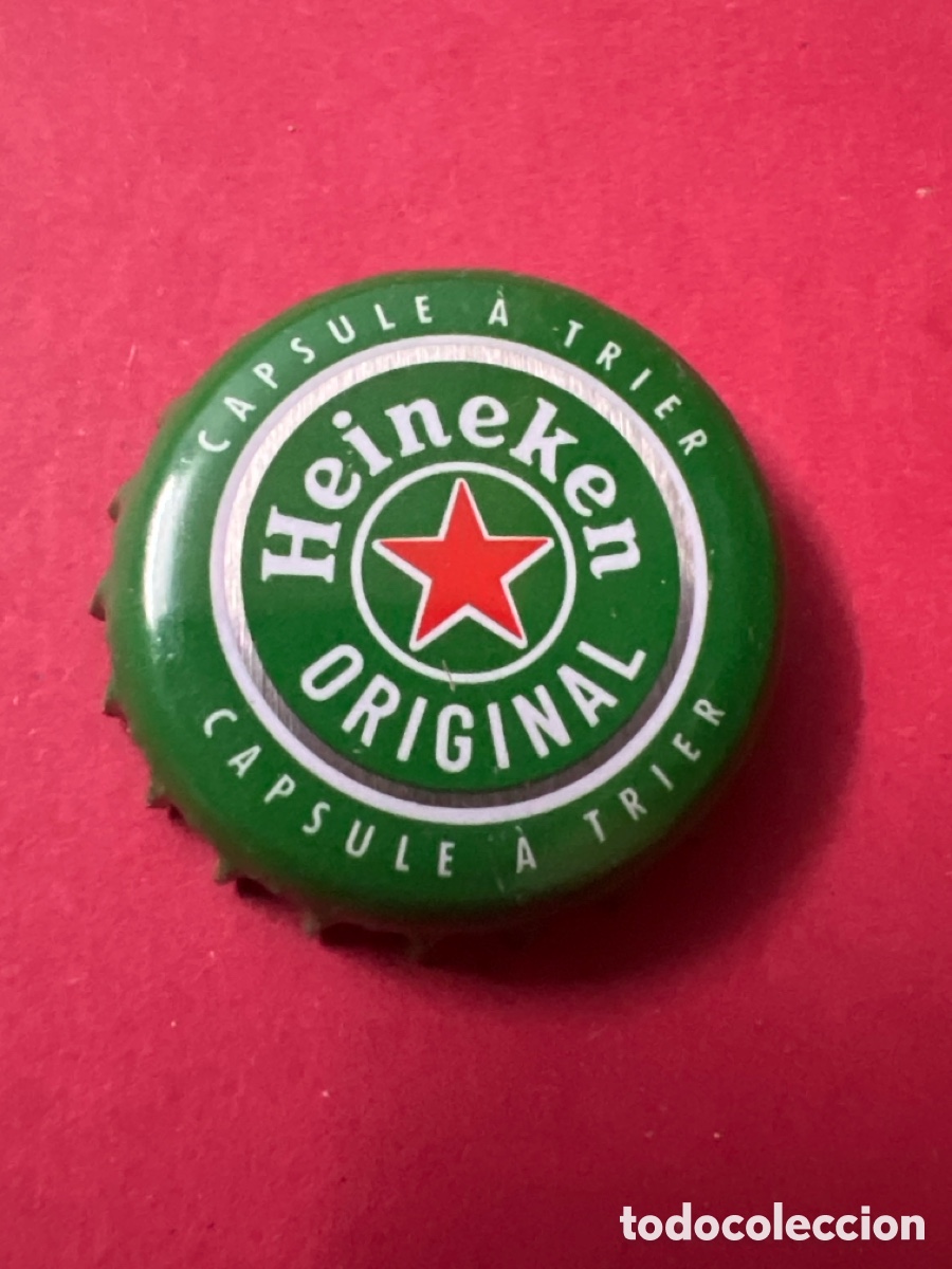 Coleccionismo de cervezas: T4/X35/E3. TAPON CORONA CHAPA BEER BOTTLE CAP KRONKORKEN TAPPI CAPSULE CERVEZA HEINEKEN ORIGINAL