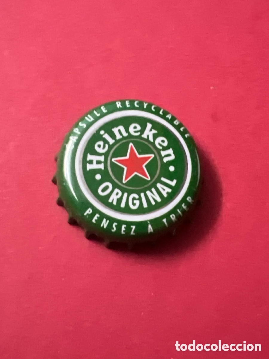 Coleccionismo de cervezas: T4/X35/E4. TAPON CORONA CHAPA BEER BOTTLE CAP KRONKORKEN TAPPI CAPSULE CERVEZA HEINEKEN ORIGINAL