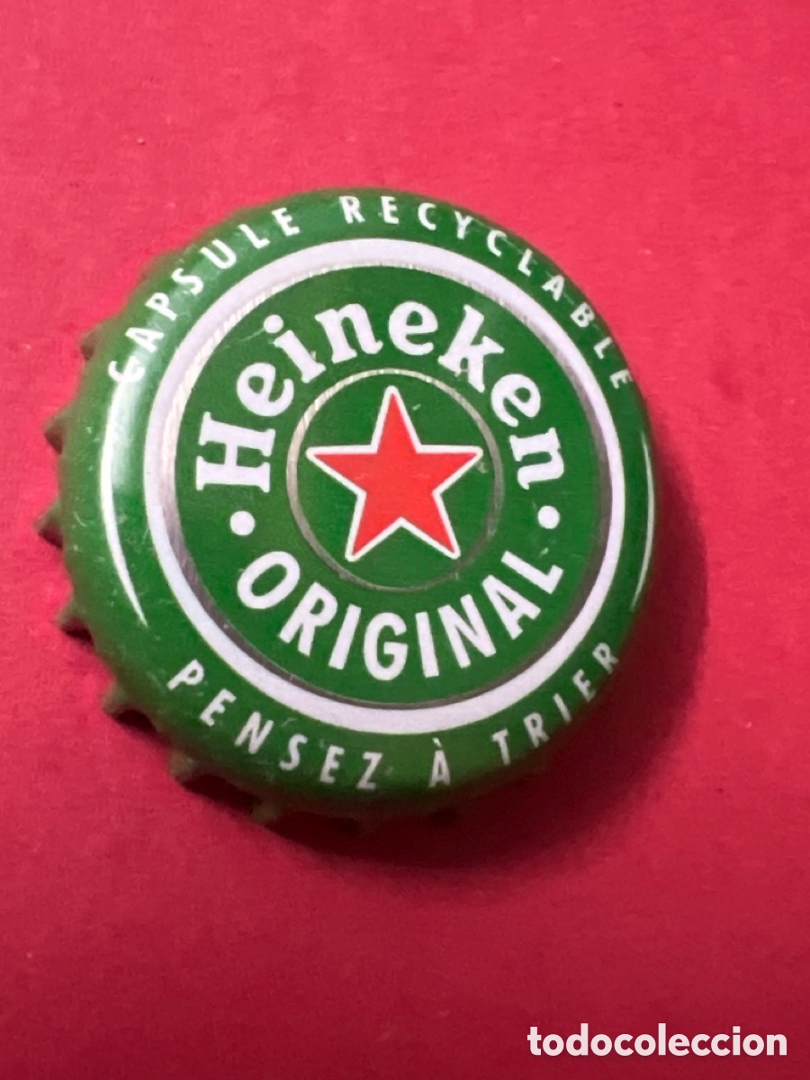 Coleccionismo de cervezas: T4/X35/E5. TAPON CORONA CHAPA BEER BOTTLE CAP KRONKORKEN TAPPI CAPSULE CERVEZA HEINEKEN ORIGINAL