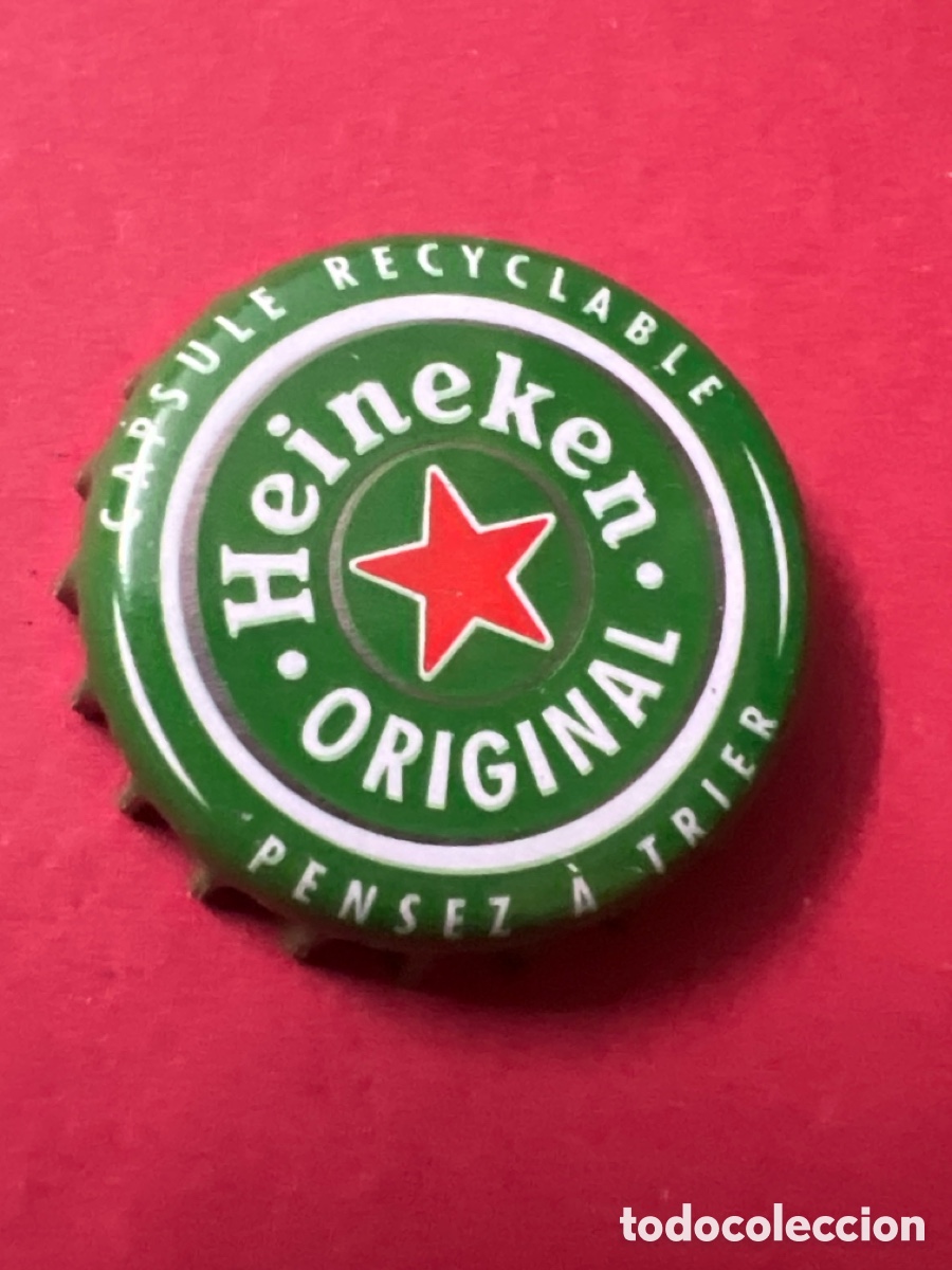 Coleccionismo de cervezas: T4/X35/E6. TAPON CORONA CHAPA BEER BOTTLE CAP KRONKORKEN TAPPI CAPSULE CERVEZA HEINEKEN ORIGINAL