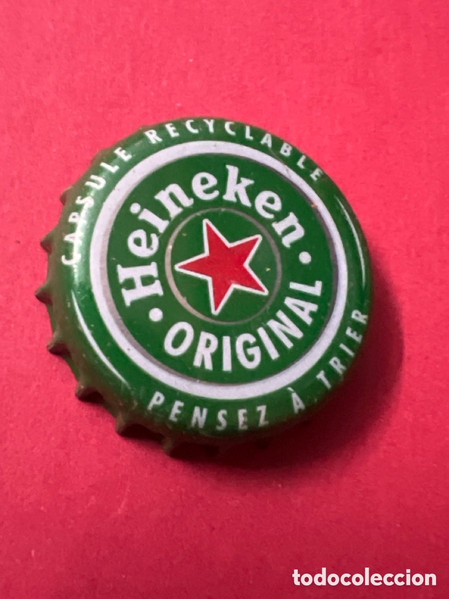 Coleccionismo de cervezas: T4/X35/F1. TAPON CORONA CHAPA BEER BOTTLE CAP KRONKORKEN TAPPI CAPSULE CERVEZA HEINEKEN ORIGINAL