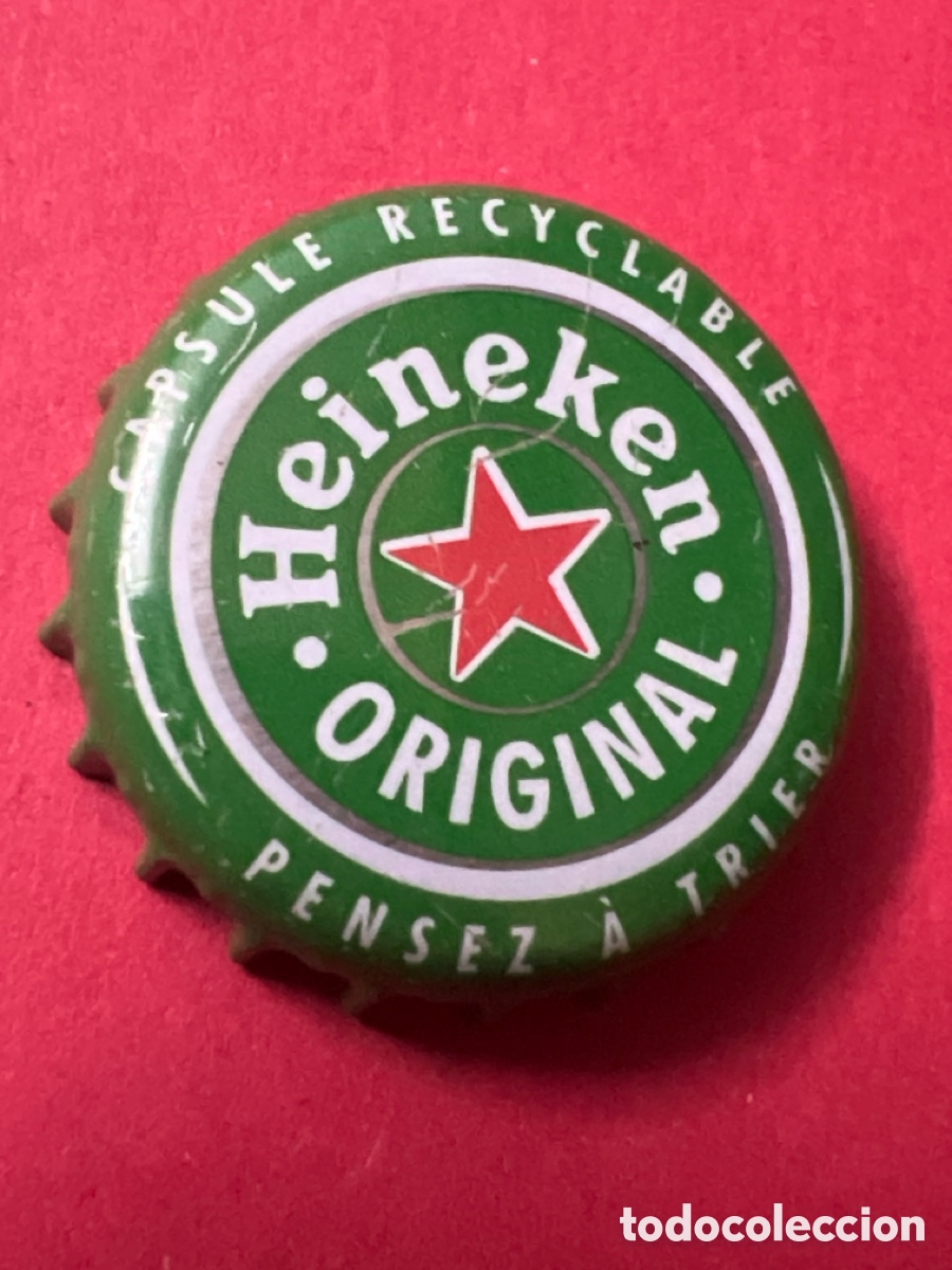 Coleccionismo de cervezas: T4/X35/F2.TAPON CORONA CHAPA BEER BOTTLE CAP KRONKORKEN TAPPI CAPSULE CERVEZA HEINEKEN ORIGINAL