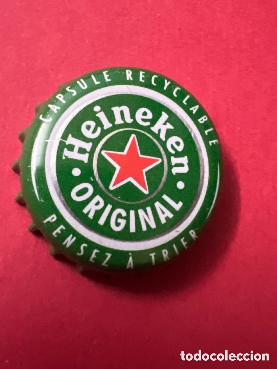 Coleccionismo de cervezas: T4/X35/F3. TAPON CORONA CHAPA BEER BOTTLE CAP KRONKORKEN TAPPI CAPSULE CERVEZA HEINEKEN ORIGINAL