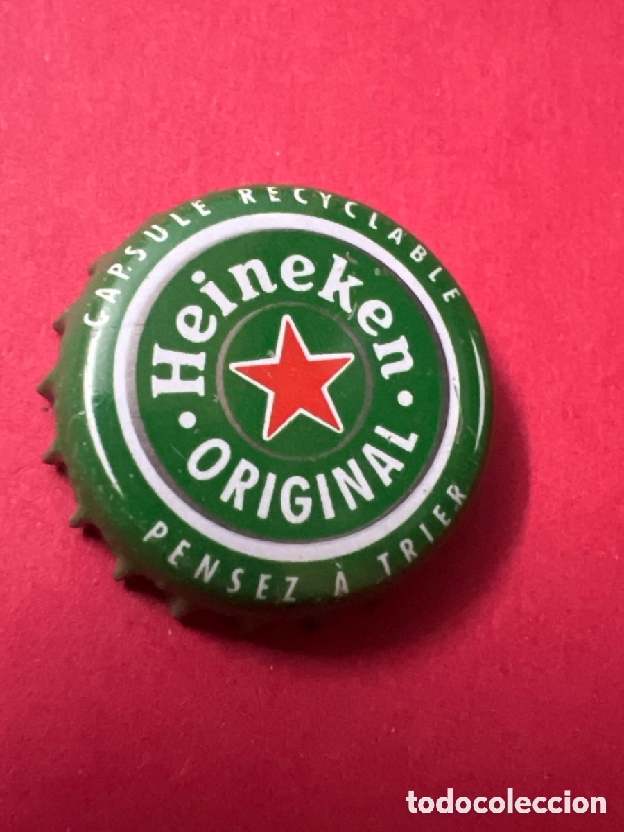 Coleccionismo de cervezas: T4/X35/F4. TAPON CORONA CHAPA BEER BOTTLE CAP KRONKORKEN TAPPI CAPSULE CERVEZA HEINEKEN ORIGINAL