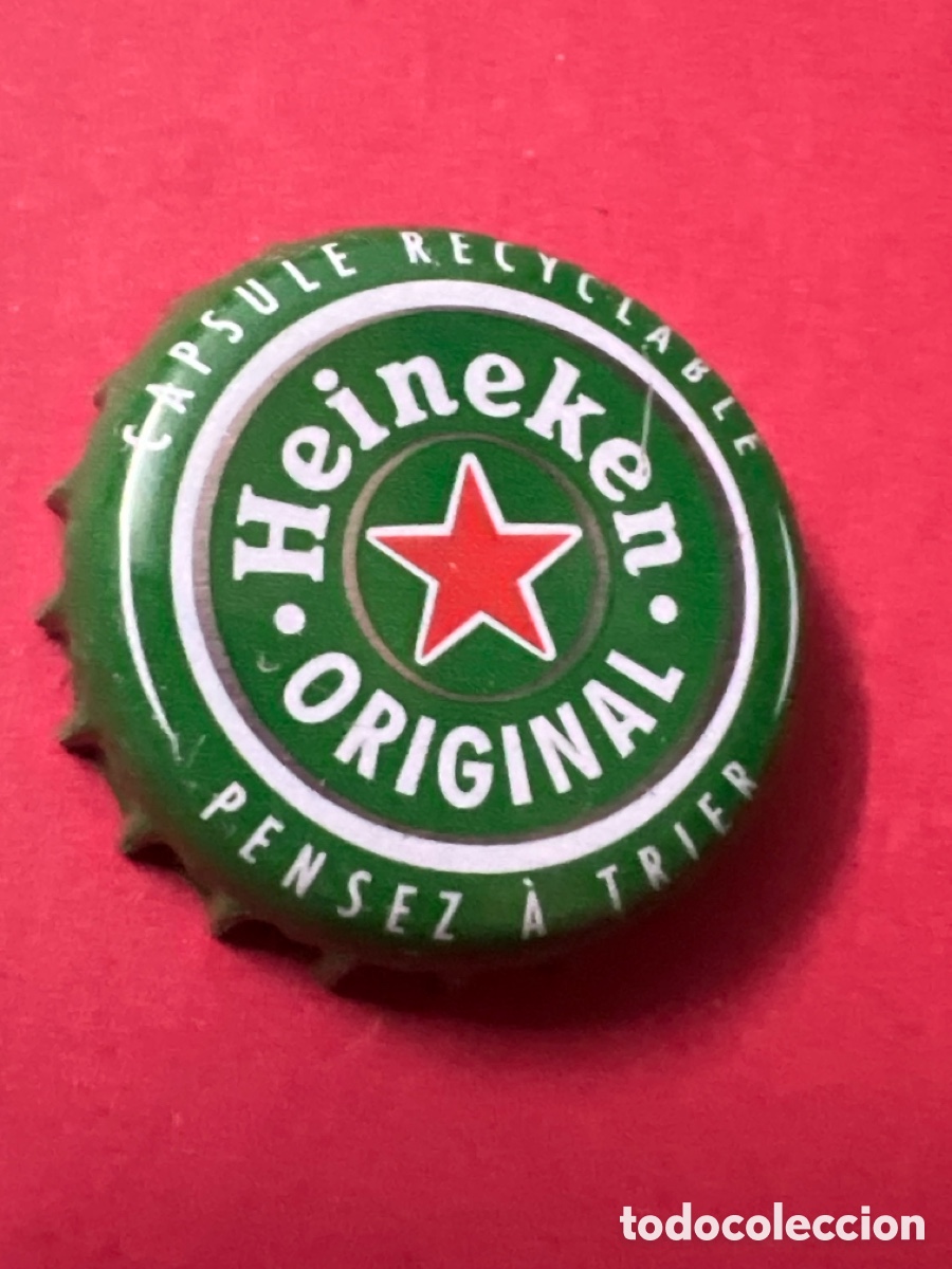 Coleccionismo de cervezas: T4/X35/F6. TAPON CORONA CHAPA BEER BOTTLE CAP KRONKORKEN TAPPI CAPSULE CERVEZA HEINEKEN ORIGINAL