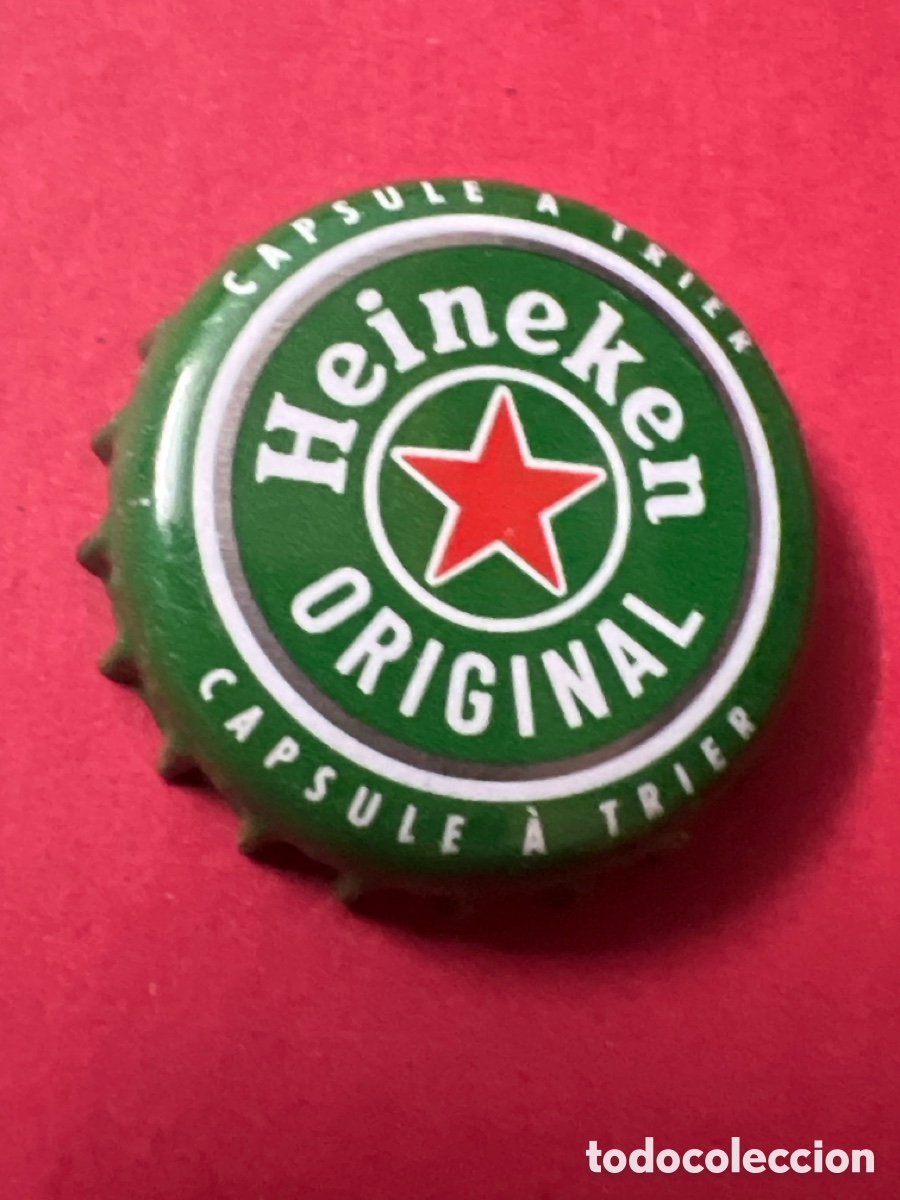 Coleccionismo de cervezas: T4/X35/G1. TAPON CORONA CHAPA BEER BOTTLE CAP KRONKORKEN TAPPI CAPSULE CERVEZA HEINEKEN ORIGINAL