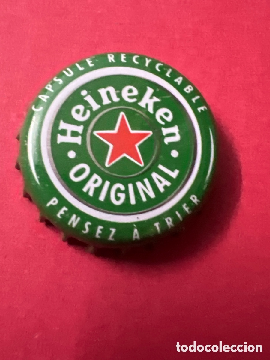 Coleccionismo de cervezas: T4/X35/G3. TAPON CORONA CHAPA BEER BOTTLE CAP KRONKORKEN TAPPI CAPSULE CERVEZA HEINEKEN ORIGINAL