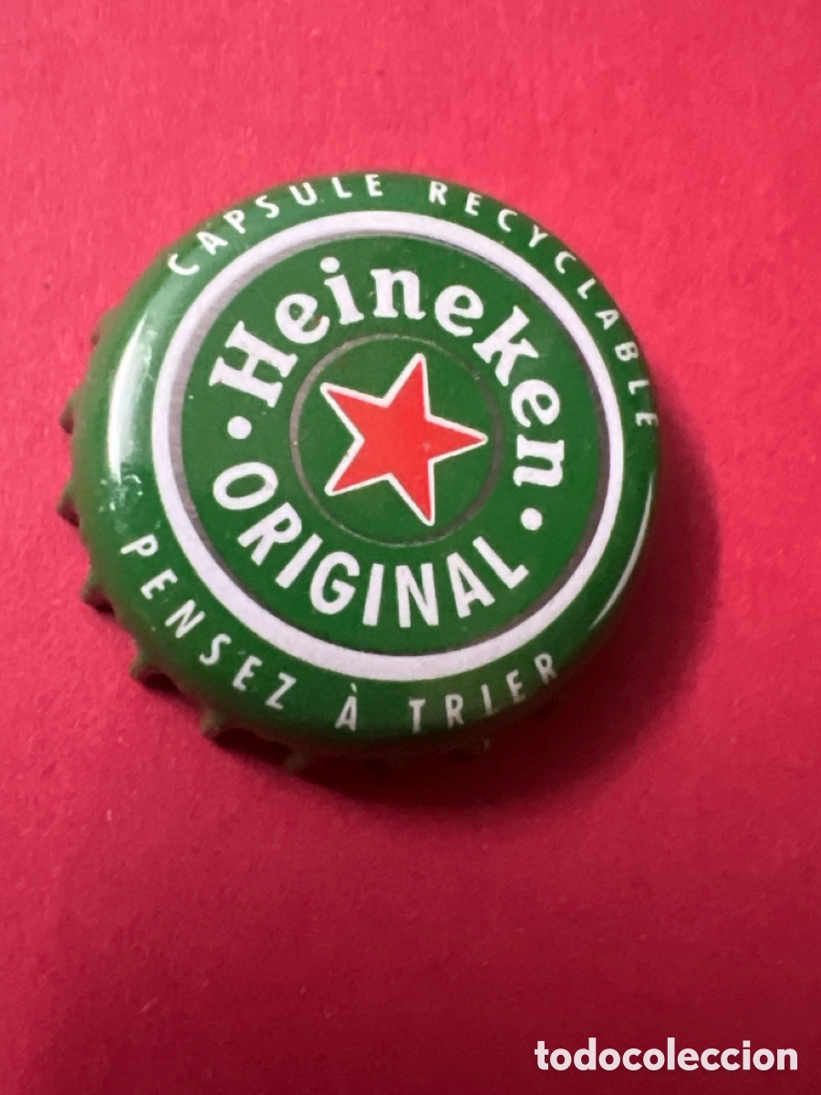Coleccionismo de cervezas: T4/X35/G4. TAPON CORONA CHAPA BEER BOTTLE CAP KRONKORKEN TAPPI CAPSULE CERVEZA HEINEKEN ORIGINAL