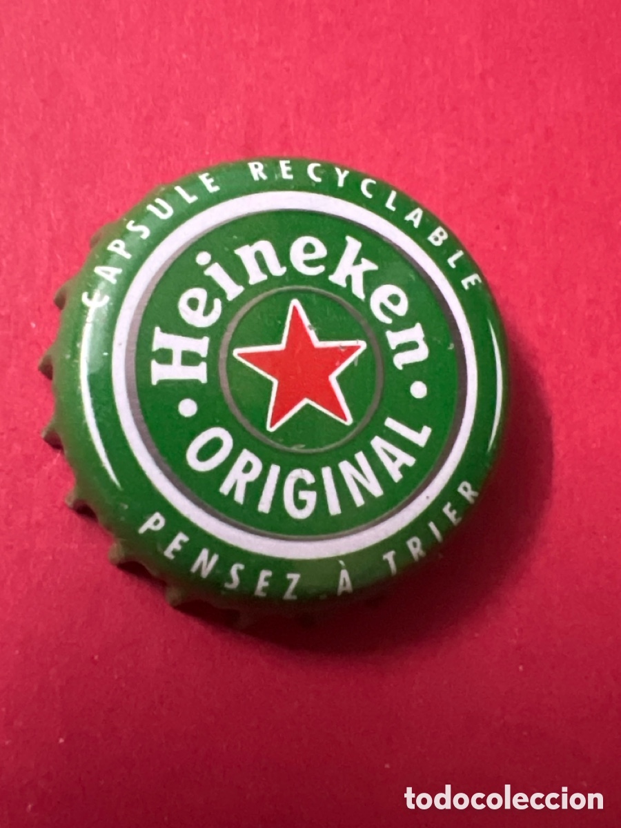 Coleccionismo de cervezas: T4/X35/G5. TAPON CORONA CHAPA BEER BOTTLE CAP KRONKORKEN TAPPI CAPSULE CERVEZA HEINEKEN ORIGINAL