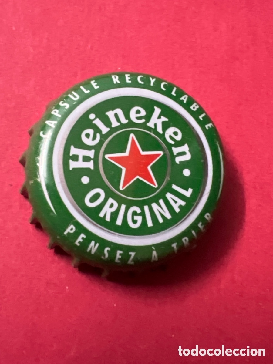 Coleccionismo de cervezas: T4/X35/G6. TAPON CORONA CHAPA BEER BOTTLE CAP KRONKORKEN TAPPI CAPSULE CERVEZA HEINEKEN ORIGINAL