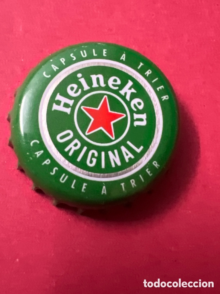 Coleccionismo de cervezas: T4/X35/H1.TAPON CORONA CHAPA BEER BOTTLE CAP KRONKORKEN TAPPI CAPSULE CERVEZA HEINEKEN ORIGINAL