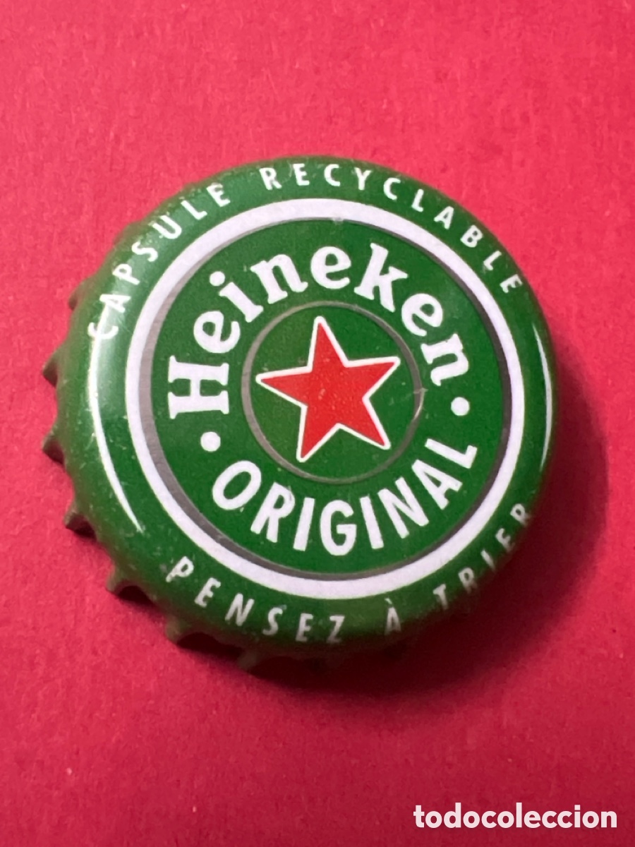 Coleccionismo de cervezas: T4/X35/H2..TAPON CORONA CHAPA BEER BOTTLE CAP KRONKORKEN TAPPI CAPSULE CERVEZA HEINEKEN ORIGINAL