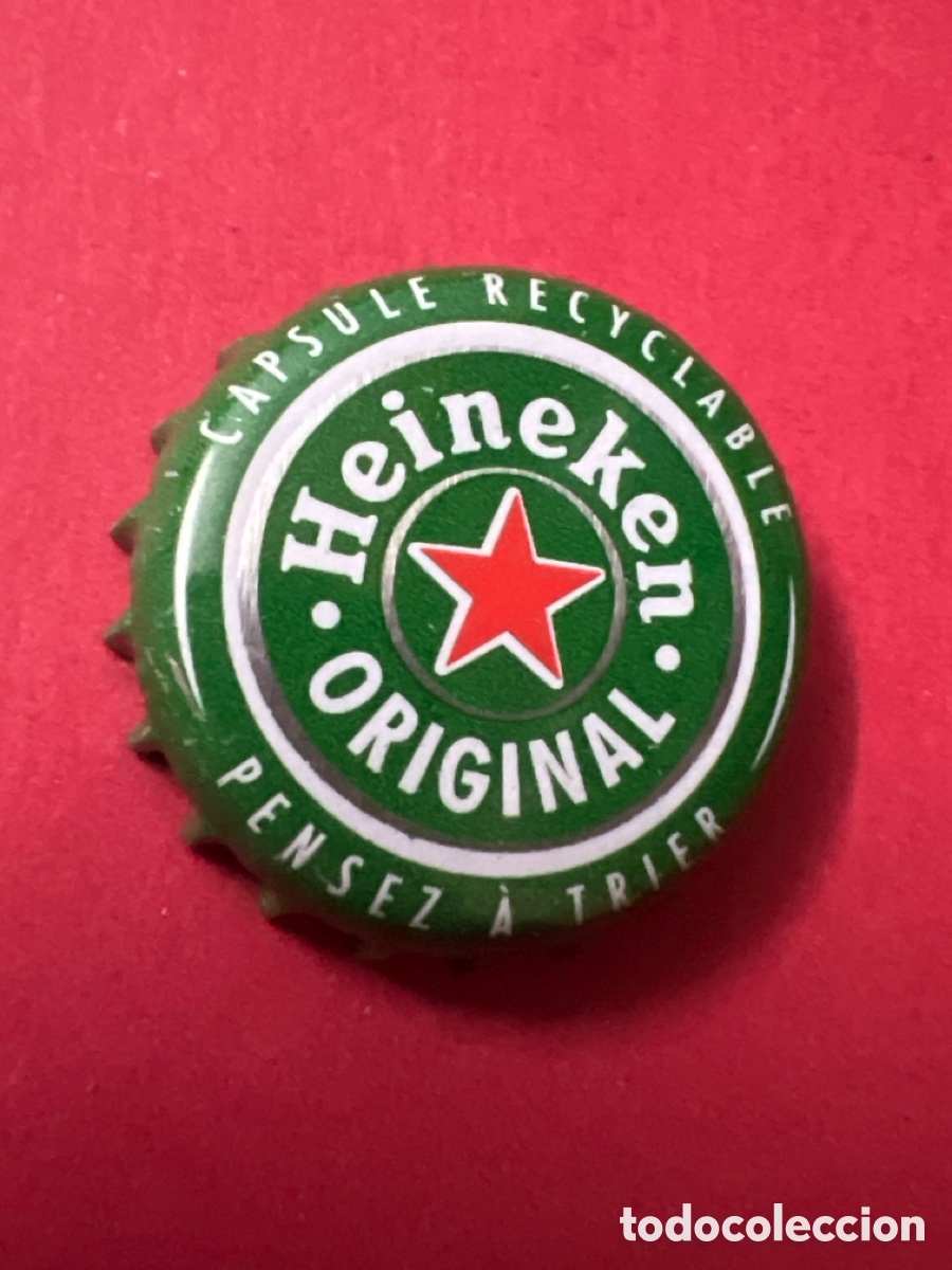 Coleccionismo de cervezas: T4/X35/H5. TAPON CORONA CHAPA BEER BOTTLE CAP KRONKORKEN TAPPI CAPSULE CERVEZA HEINEKEN ORIGINAL