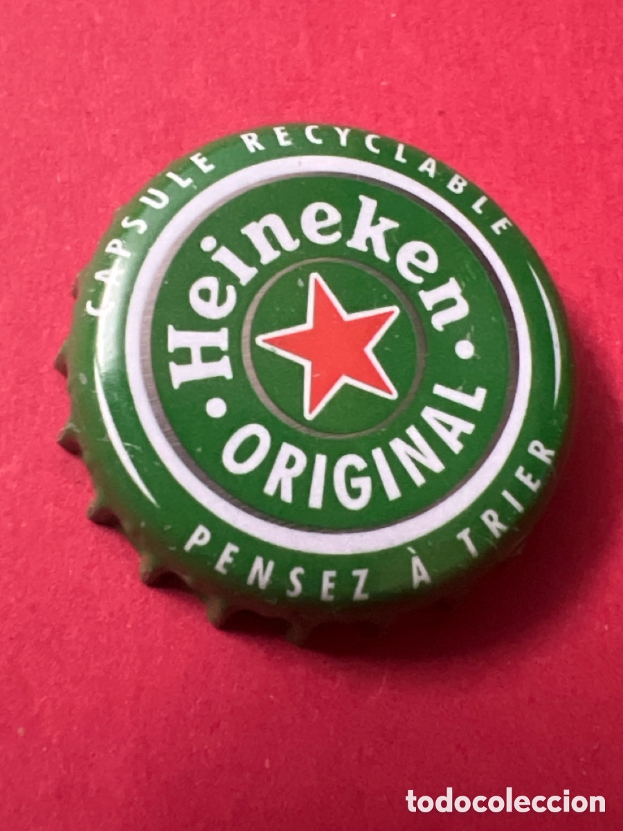 Coleccionismo de cervezas: T4/X35/J1. TAPON CORONA CHAPA BEER BOTTLE CAP KRONKORKEN TAPPI CAPSULE CERVEZA HEINEKEN ORIGINAL