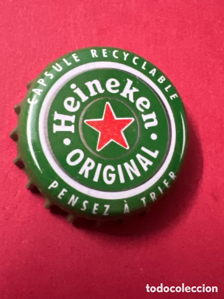 Coleccionismo de cervezas: T4/X35/J2. TAPON CORONA CHAPA BEER BOTTLE CAP KRONKORKEN TAPPI CAPSULE CERVEZA HEINEKEN ORIGINAL