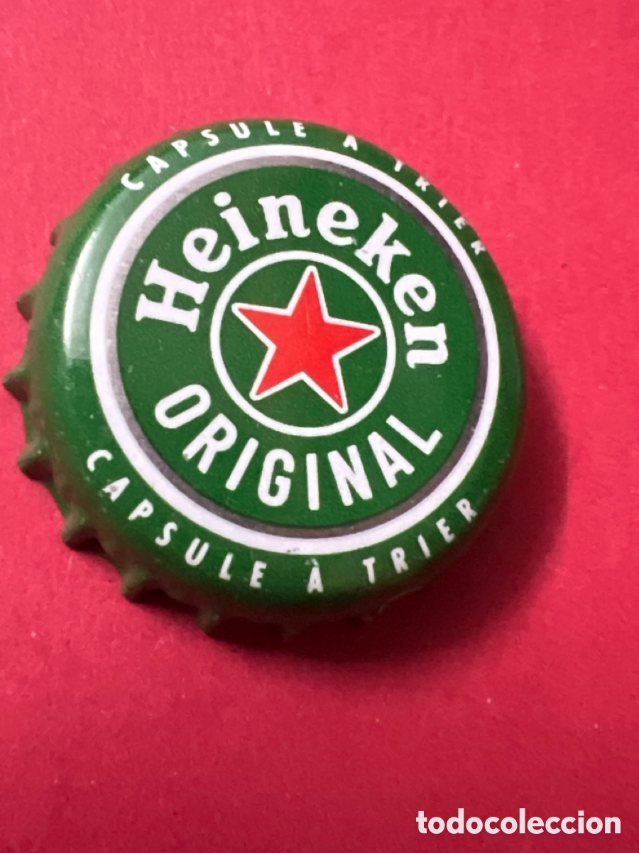 Coleccionismo de cervezas: T4/X35/J3. TAPON CORONA CHAPA BEER BOTTLE CAP KRONKORKEN TAPPI CAPSULE CERVEZA HEINEKEN ORIGINAL