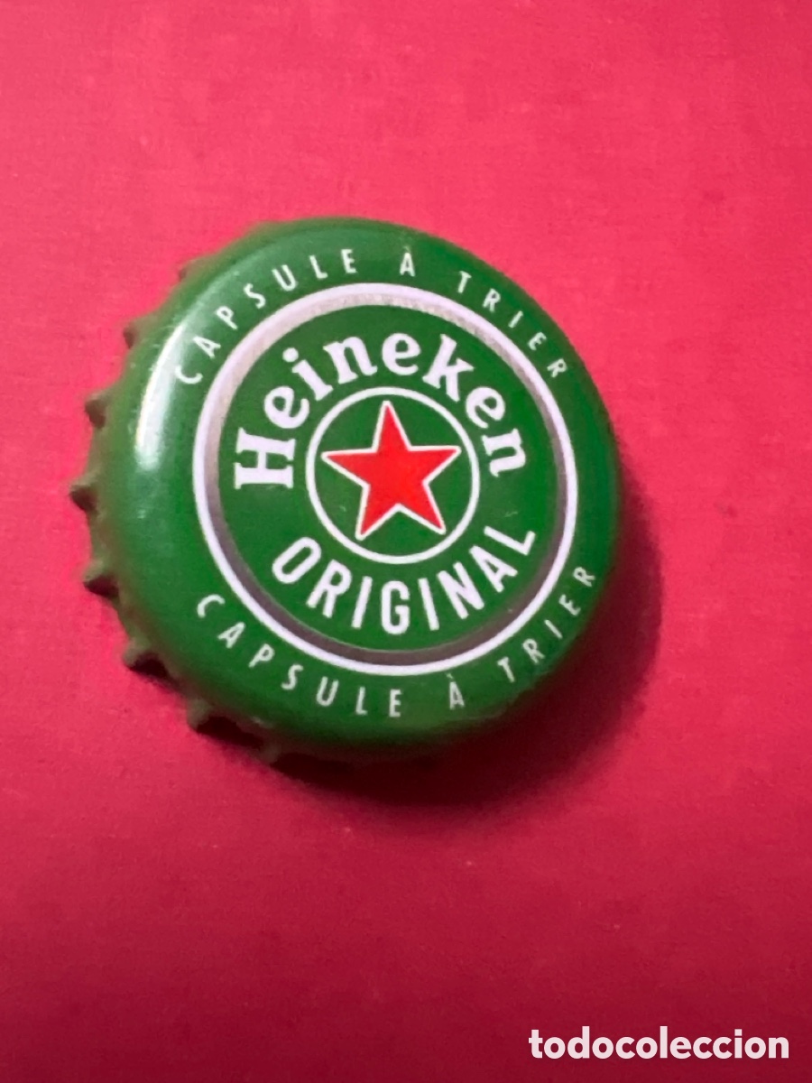 Coleccionismo de cervezas: T4/X35/J4. TAPON CORONA CHAPA BEER BOTTLE CAP KRONKORKEN TAPPI CAPSULE CERVEZA HEINEKEN ORIGINAL