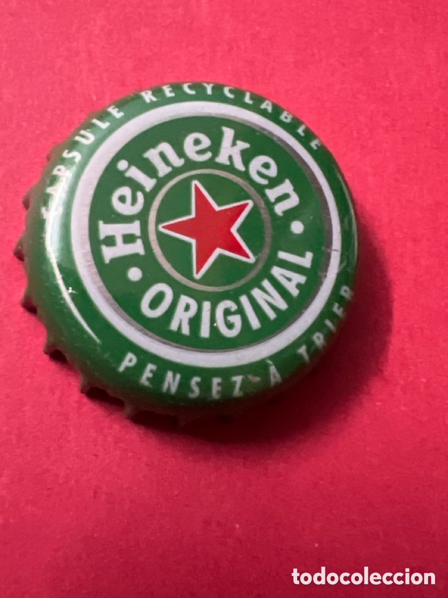Coleccionismo de cervezas: T4/X35/J5. TAPON CORONA CHAPA BEER BOTTLE CAP KRONKORKEN TAPPI CAPSULE CERVEZA HEINEKEN ORIGINAL