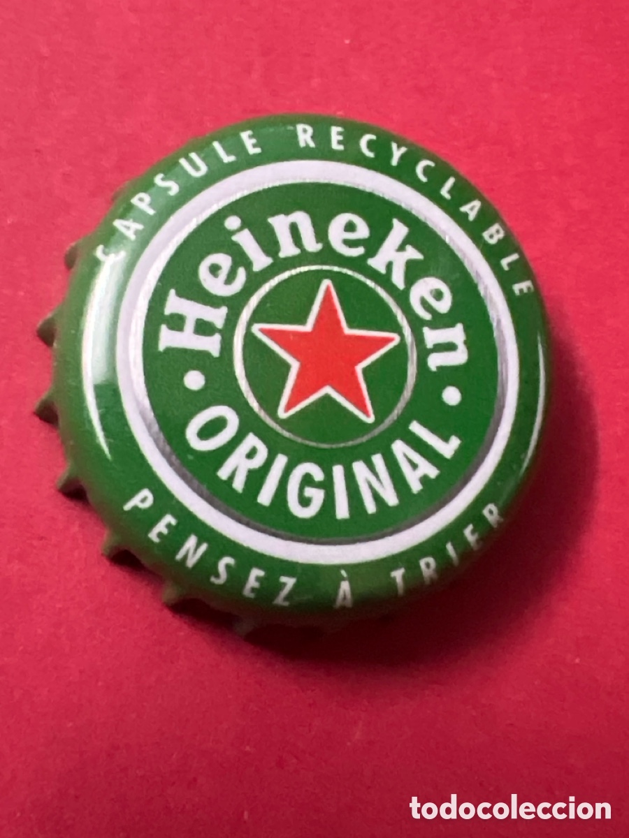 Coleccionismo de cervezas: T4/X35/K1. TAPON CORONA CHAPA BEER BOTTLE CAP KRONKORKEN TAPPI CAPSULE CERVEZA HEINEKEN ORIGINAL