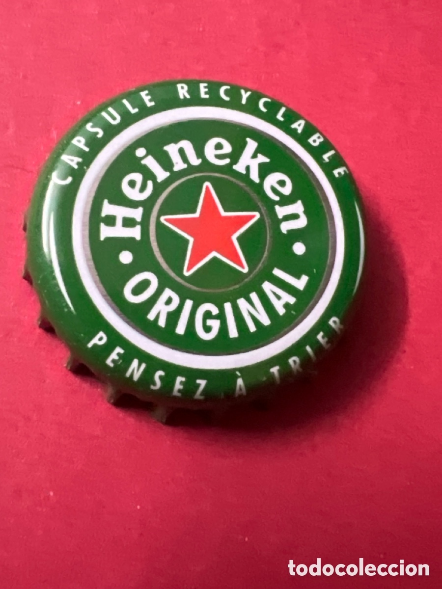 Coleccionismo de cervezas: T4/X35/K2. TAPON CORONA CHAPA BEER BOTTLE CAP KRONKORKEN TAPPI CAPSULE CERVEZA HEINEKEN ORIGINAL
