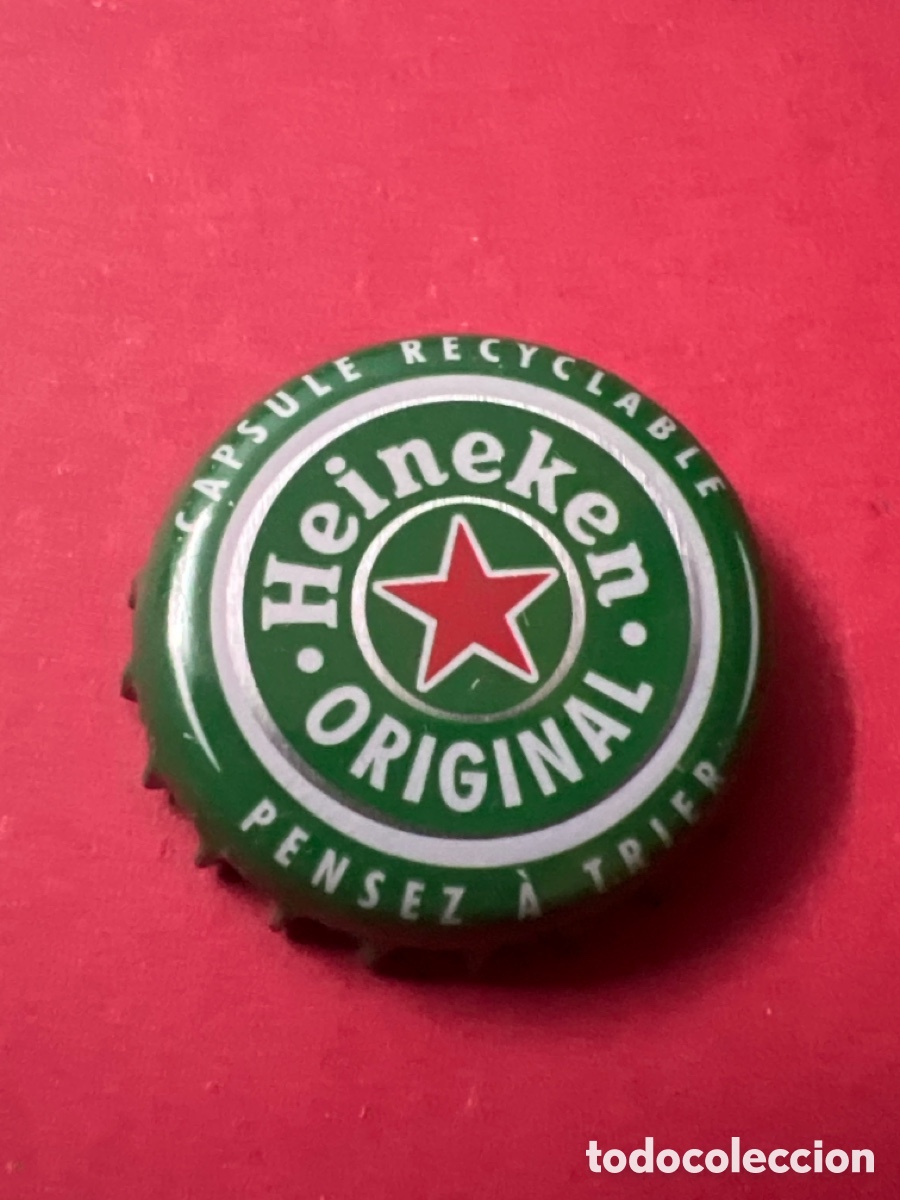 Coleccionismo de cervezas: T4/X35/K3. TAPON CORONA CHAPA BEER BOTTLE CAP KRONKORKEN TAPPI CAPSULE CERVEZA HEINEKEN ORIGINAL