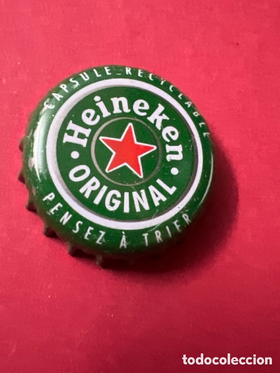 Coleccionismo de cervezas: T4/X35/K4. TAPON CORONA CHAPA BEER BOTTLE CAP KRONKORKEN TAPPI CAPSULE CERVEZA HEINEKEN ORIGINAL