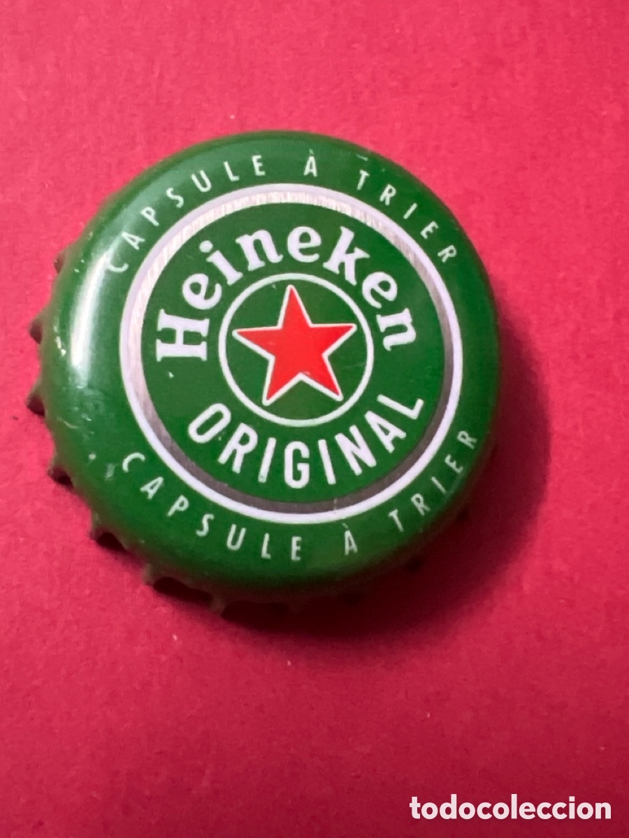 Coleccionismo de cervezas: T4/X35/K5. TAPON CORONA CHAPA BEER BOTTLE CAP KRONKORKEN TAPPI CAPSULE CERVEZA HEINEKEN ORIGINAL