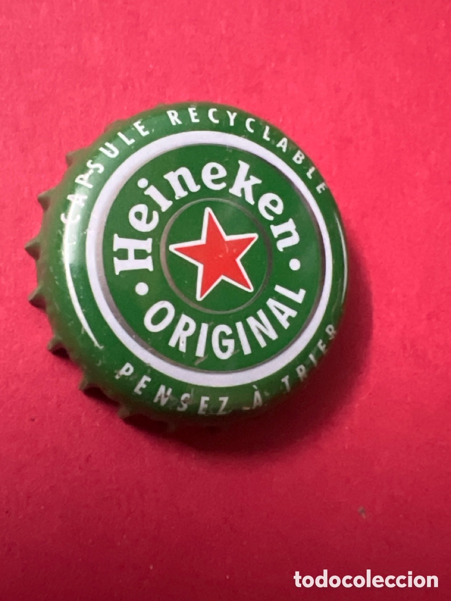 Coleccionismo de cervezas: T4/X35/L2. TAPON CORONA CHAPA BEER BOTTLE CAP KRONKORKEN TAPPI CAPSULE CERVEZA HEINEKEN ORIGINAL