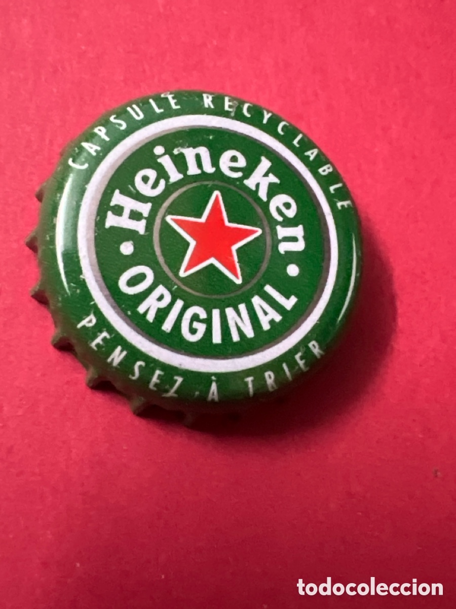 Coleccionismo de cervezas: T4/X35/L3. TAPON CORONA CHAPA BEER BOTTLE CAP KRONKORKEN TAPPI CAPSULE CERVEZA HEINEKEN ORIGINAL