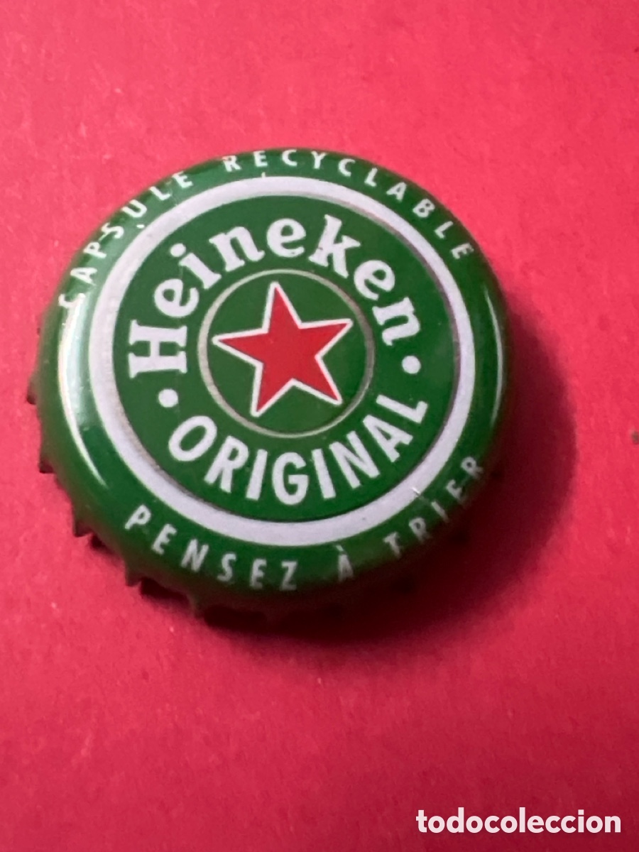 Coleccionismo de cervezas: T4/X35/L4. TAPON CORONA CHAPA BEER BOTTLE CAP KRONKORKEN TAPPI CAPSULE CERVEZA HEINEKEN ORIGINAL
