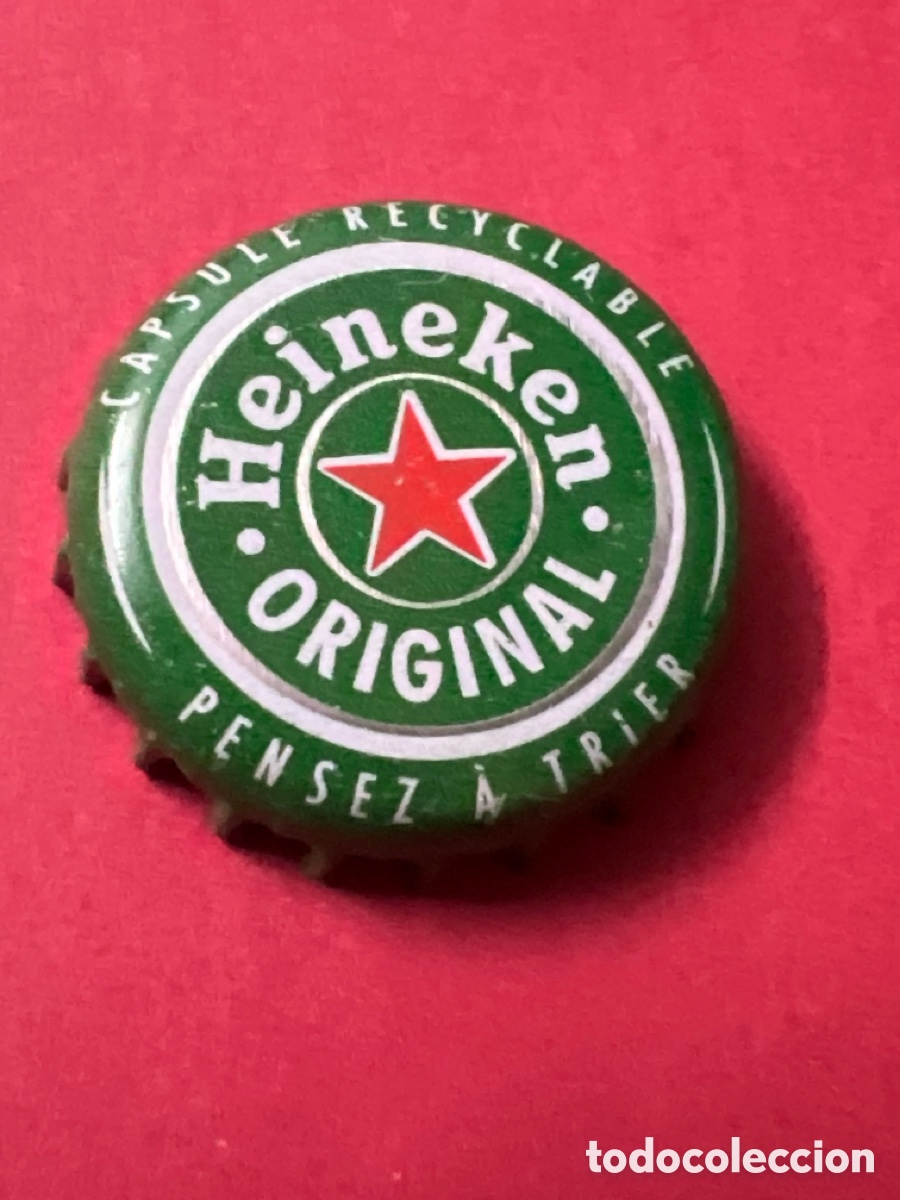 Coleccionismo de cervezas: T4/X35/L5. TAPON CORONA CHAPA BEER BOTTLE CAP KRONKORKEN TAPPI CAPSULE CERVEZA HEINEKEN ORIGINAL