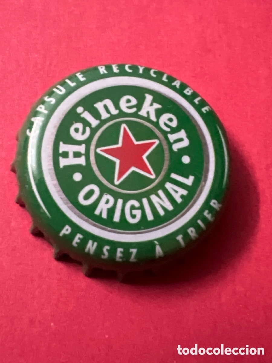 Coleccionismo de cervezas: T4/X35/L6. TAPON CORONA CHAPA BEER BOTTLE CAP KRONKORKEN TAPPI CAPSULE CERVEZA HEINEKEN ORIGINAL