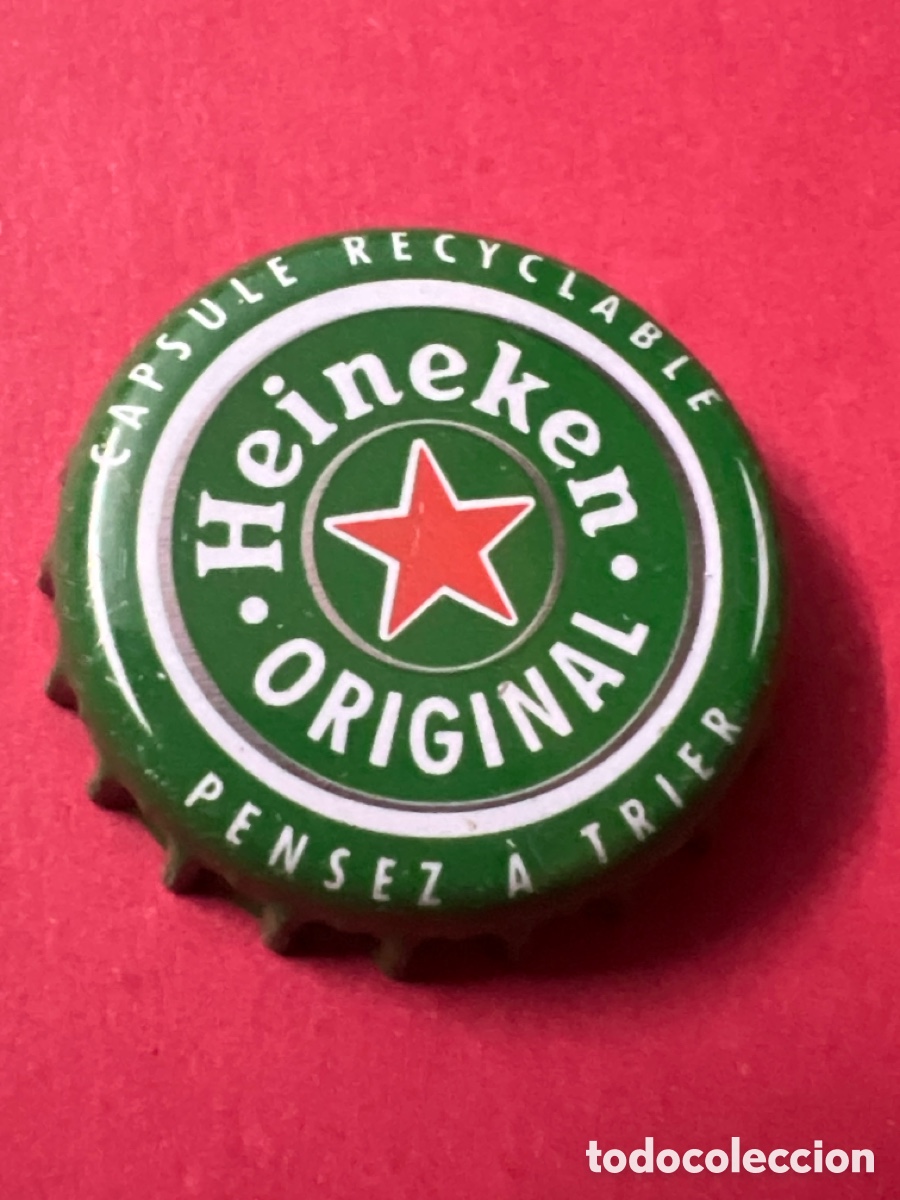 Coleccionismo de cervezas: T4/X35/M1. TAPON CORONA CHAPA BEER BOTTLE CAP KRONKORKEN TAPPI CAPSULE CERVEZA HEINEKEN ORIGINAL