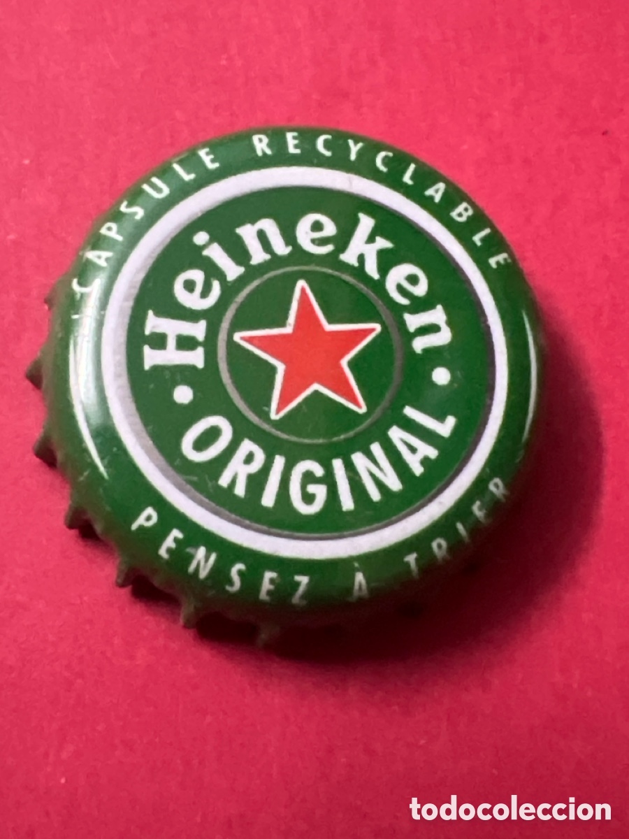 Coleccionismo de cervezas: T4/X35/M3. TAPON CORONA CHAPA BEER BOTTLE CAP KRONKORKEN TAPPI CAPSULE CERVEZA HEINEKEN ORIGINAL