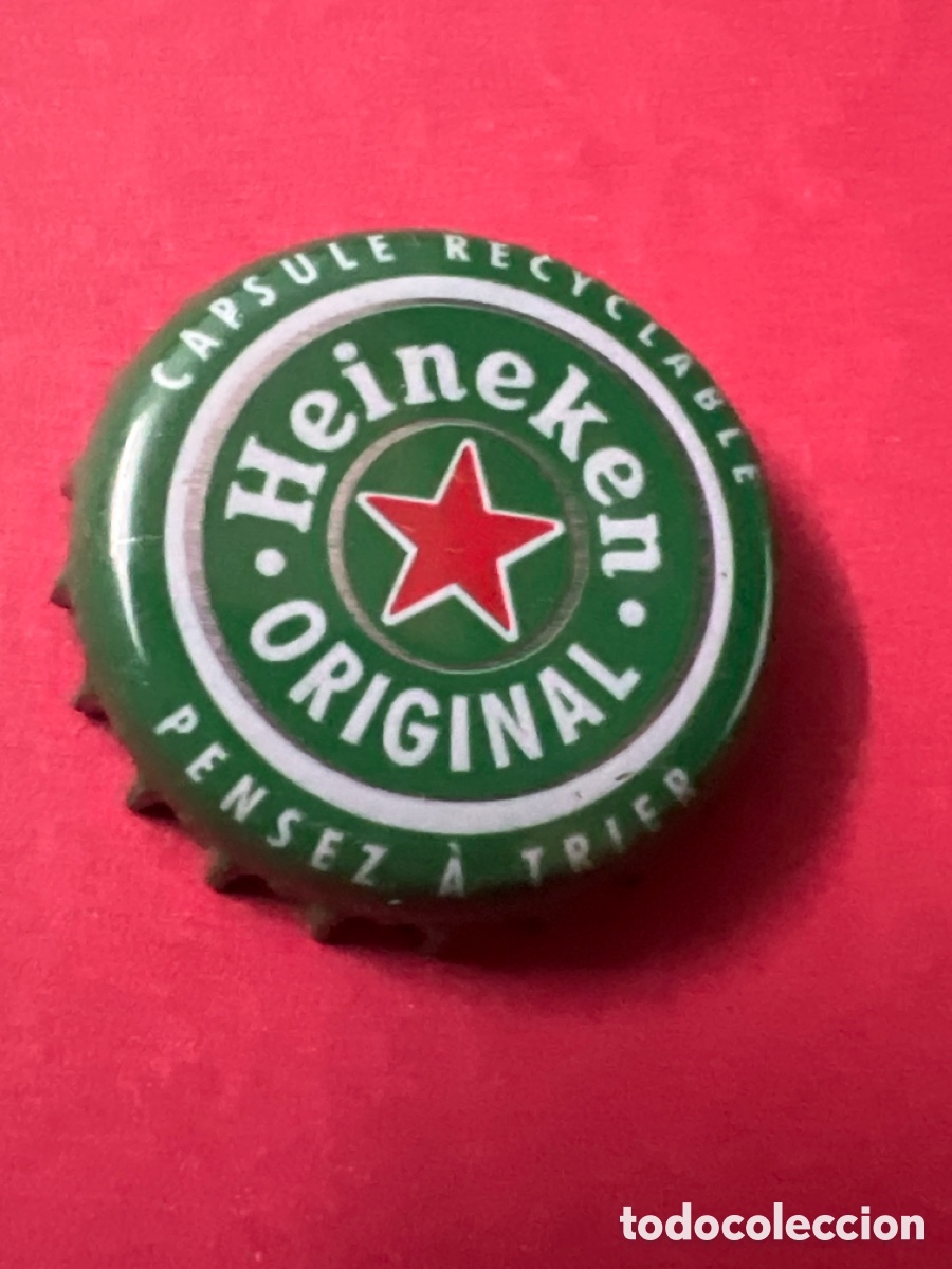 Coleccionismo de cervezas: T4/X35/M4. TAPON CORONA CHAPA BEER BOTTLE CAP KRONKORKEN TAPPI CAPSULE CERVEZA HEINEKEN ORIGINAL