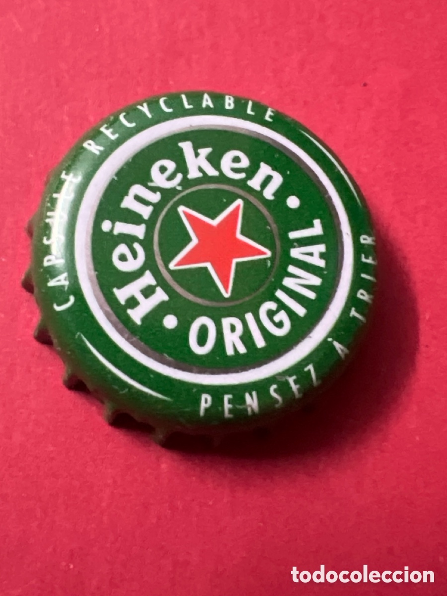 Coleccionismo de cervezas: T4/X35/M5. TAPON CORONA CHAPA BEER BOTTLE CAP KRONKORKEN TAPPI CAPSULE CERVEZA HEINEKEN ORIGINAL