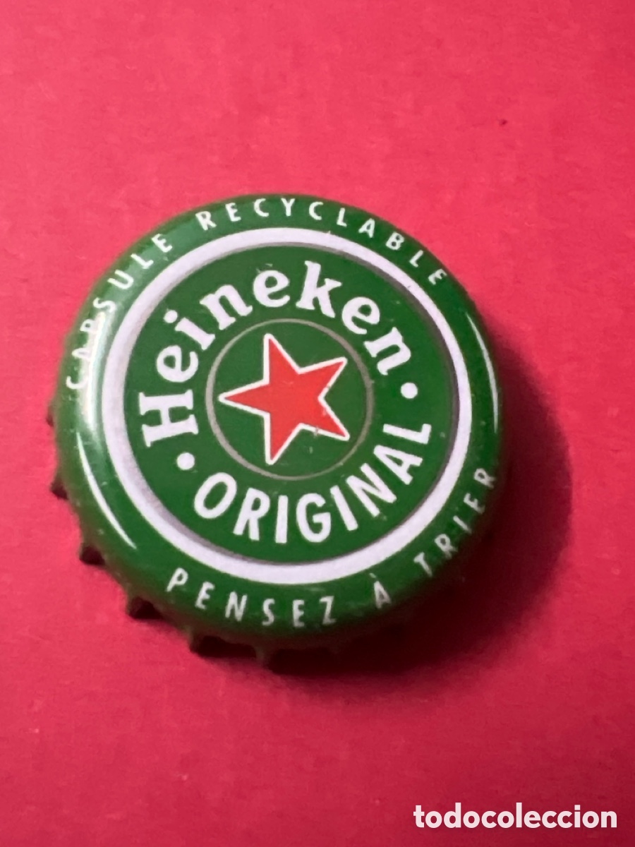 Coleccionismo de cervezas: T4/X35/M6. TAPON CORONA CHAPA BEER BOTTLE CAP KRONKORKEN TAPPI CAPSULE CERVEZA HEINEKEN ORIGINAL
