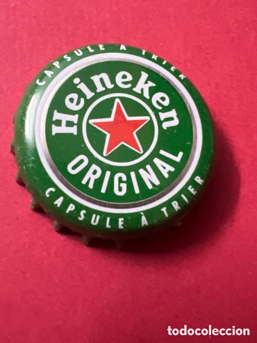 Coleccionismo de cervezas: T4/X35/N2. TAPON CORONA CHAPA BEER BOTTLE CAP KRONKORKEN TAPPI CAPSULE CERVEZA HEINEKEN ORIGINAL