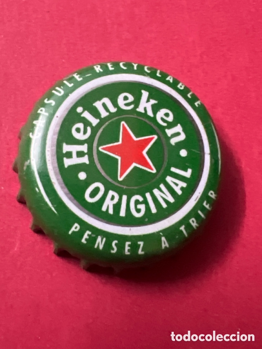 Coleccionismo de cervezas: T4/X35/N4. TAPON CORONA CHAPA BEER BOTTLE CAP KRONKORKEN TAPPI CAPSULE CERVEZA HEINEKEN ORIGINAL