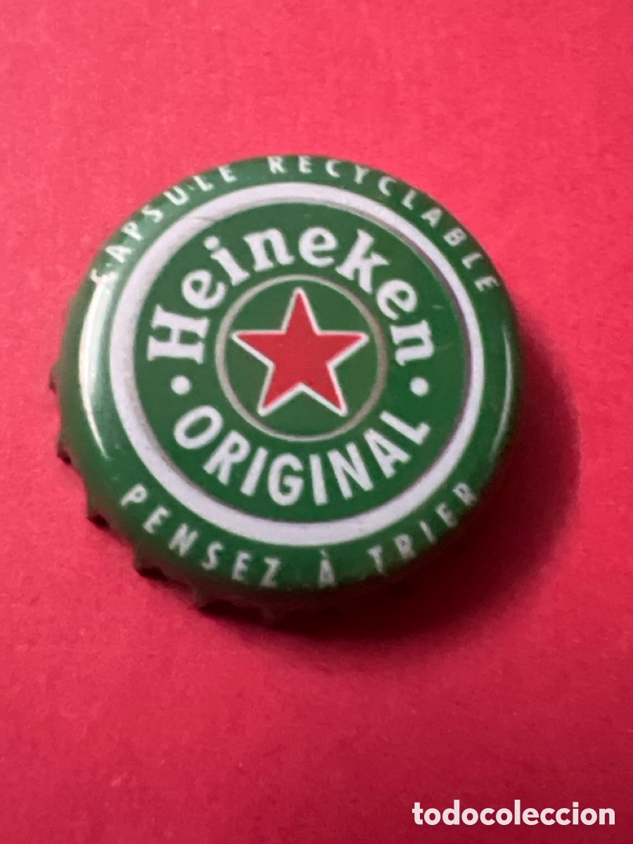 Coleccionismo de cervezas: T4/X35/N5. TAPON CORONA CHAPA BEER BOTTLE CAP KRONKORKEN TAPPI CAPSULE CERVEZA HEINEKEN ORIGINAL
