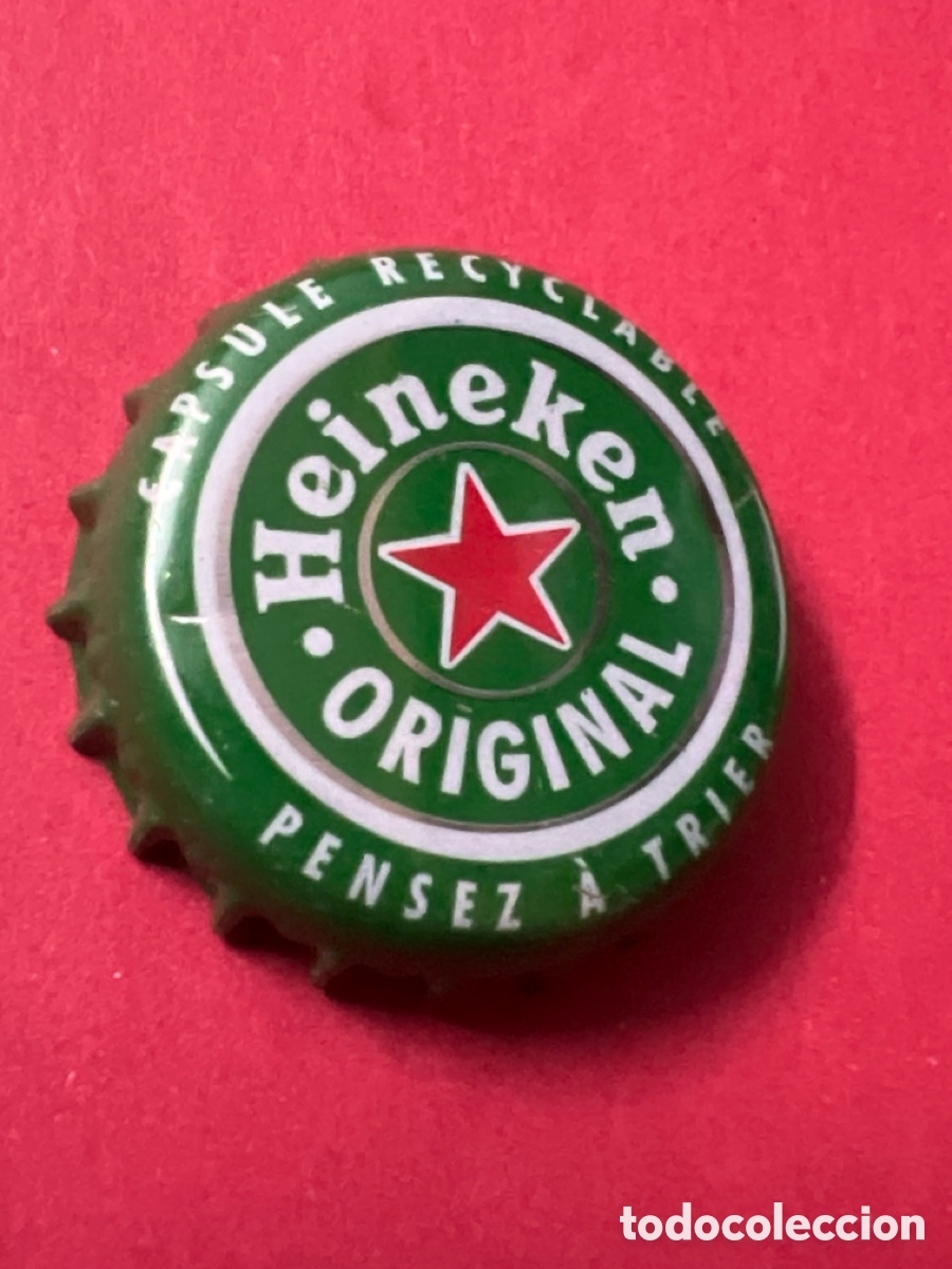 Coleccionismo de cervezas: T4/X35/N6. TAPON CORONA CHAPA BEER BOTTLE CAP KRONKORKEN TAPPI CAPSULE CERVEZA HEINEKEN ORIGINAL