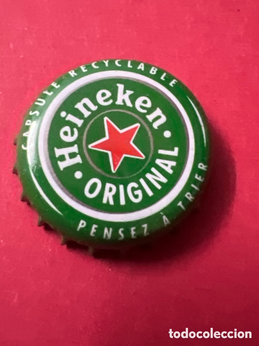 Coleccionismo de cervezas: T4/X35/O1. TAPON CORONA CHAPA BEER BOTTLE CAP KRONKORKEN TAPPI CAPSULE CERVEZA HEINEKEN ORIGINAL
