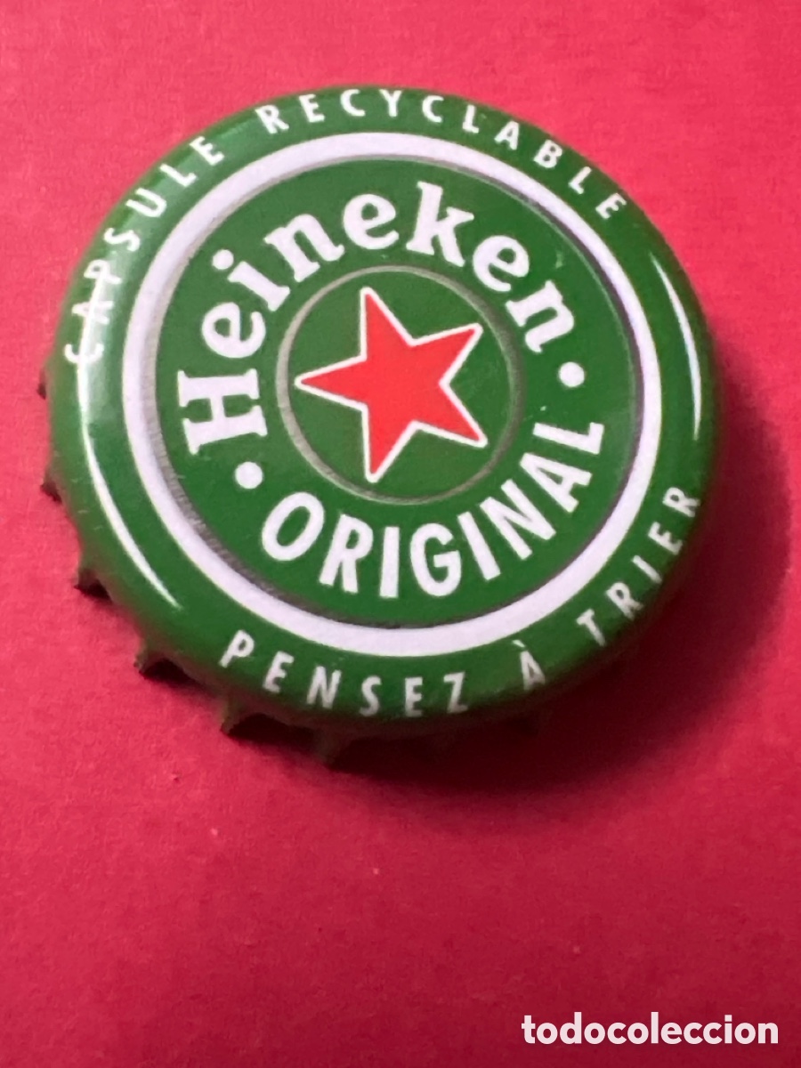 Coleccionismo de cervezas: T4/X35/O2. TAPON CORONA CHAPA BEER BOTTLE CAP KRONKORKEN TAPPI CAPSULE CERVEZA HEINEKEN ORIGINAL