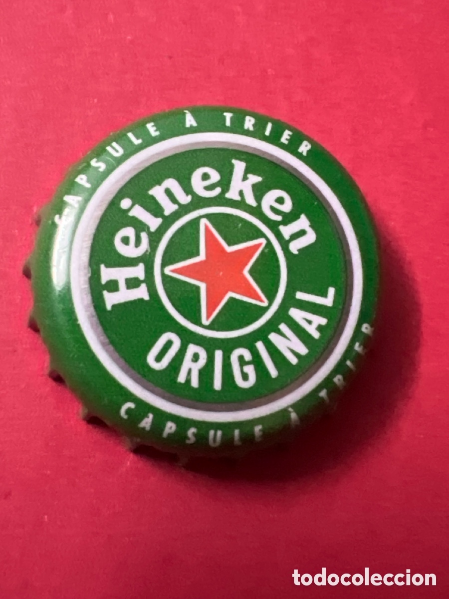 Coleccionismo de cervezas: T4/X35/O4. TAPON CORONA CHAPA BEER BOTTLE CAP KRONKORKEN TAPPI CAPSULE CERVEZA HEINEKEN ORIGINAL