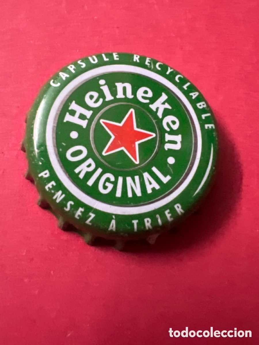 Coleccionismo de cervezas: T4/X35/O5. TAPON CORONA CHAPA BEER BOTTLE CAP KRONKORKEN TAPPI CAPSULE CERVEZA HEINEKEN ORIGINAL